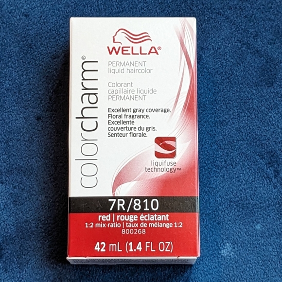 Wella Colorcharm Liquid Permanent Hair Color 7R/Red - Picture 8 of 8